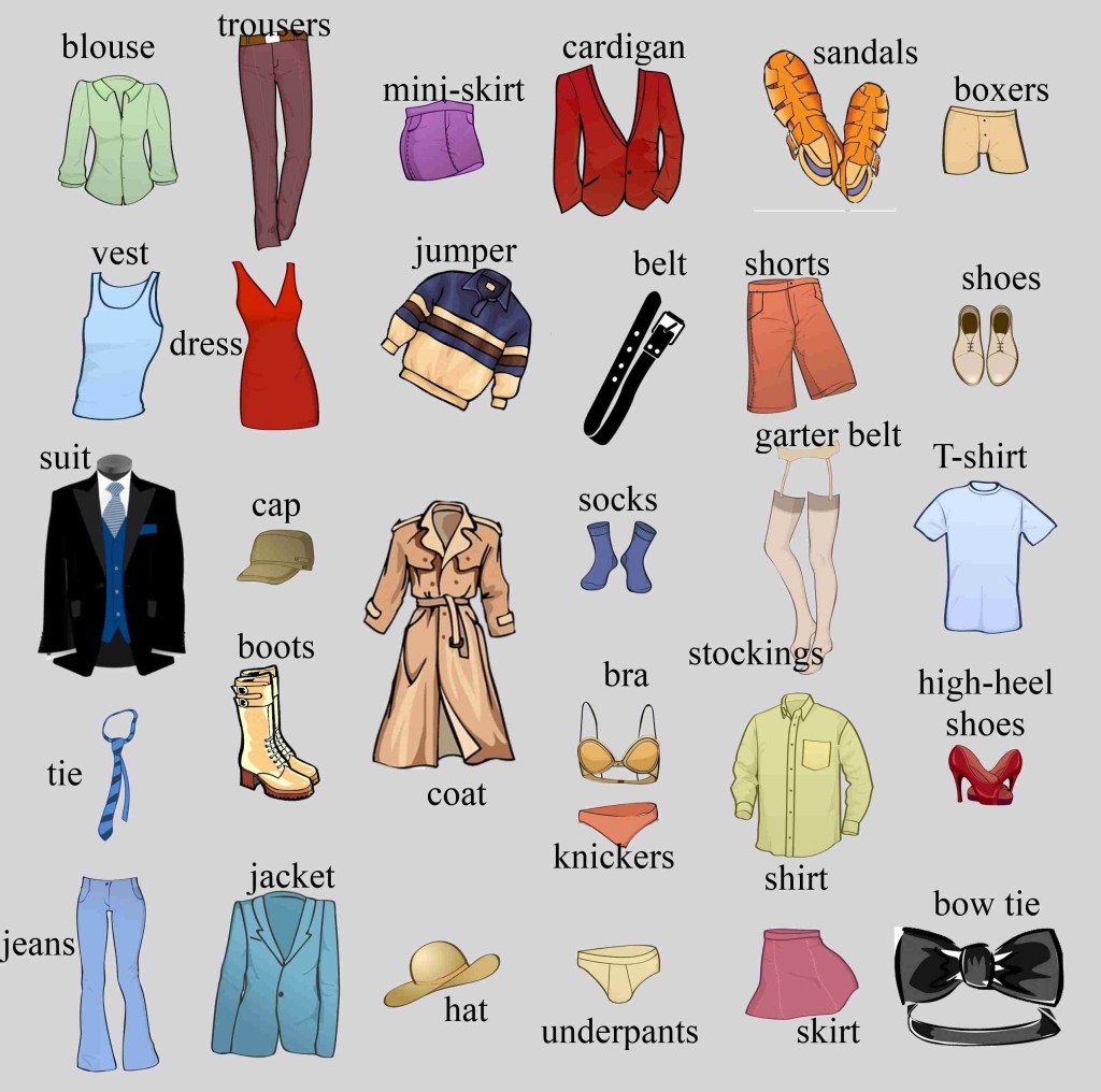 Clothes vocabulary - Games to learn English | Games to learn English